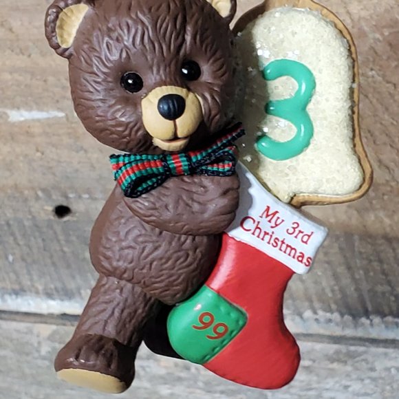 1999 Child's Third Christmas  Hallmark Keepsake Ornament - Picture 4 of 5